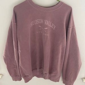 Pink Sweatshirt / Hudson Valley, NY